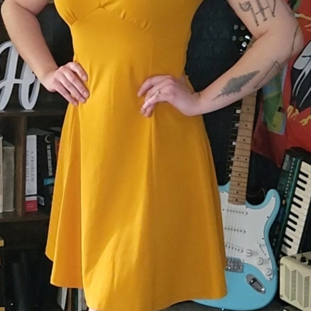 Yellow Women's Dress